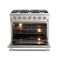 Forno Galiano Gold Professional 36In. Freestanding Gas Range FFSGS6244-36 - alternate 9